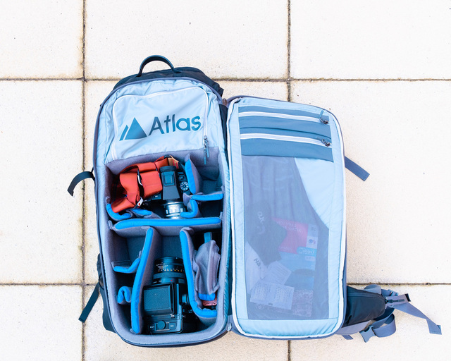 Atlas Adventure camera backpack at Adam Perfect